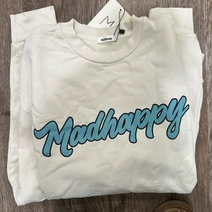 Madhappy White Crew Neck - Limited Edition
